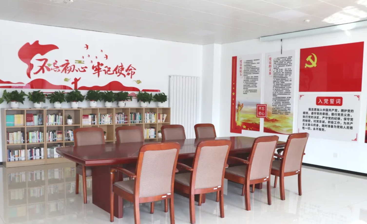 品书香之气，打造党建工作新阵地——PA视讯官网智能建立党建阅览室
